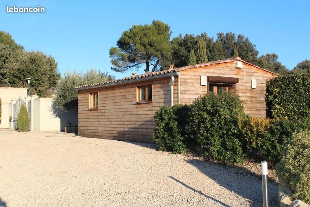 Chalet De Charme Climatise Sur La Route Du Ventoux Carpentras Esterno foto